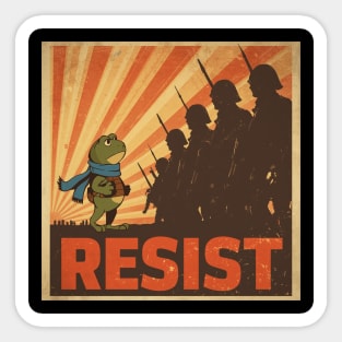 Portland-Frog Sticker